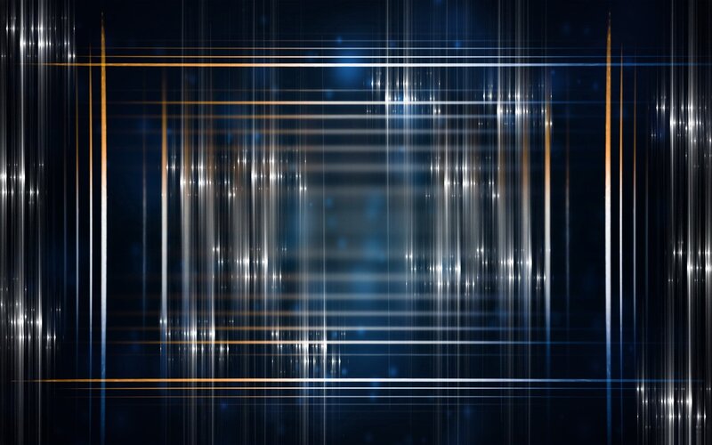 Abstract Light Lines — Blue, Dynamic, Glow