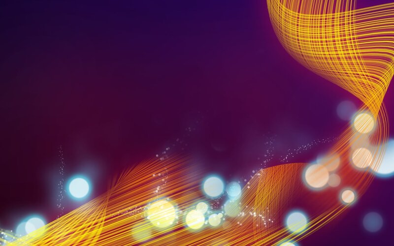 Abstract Light Lines — Purple
