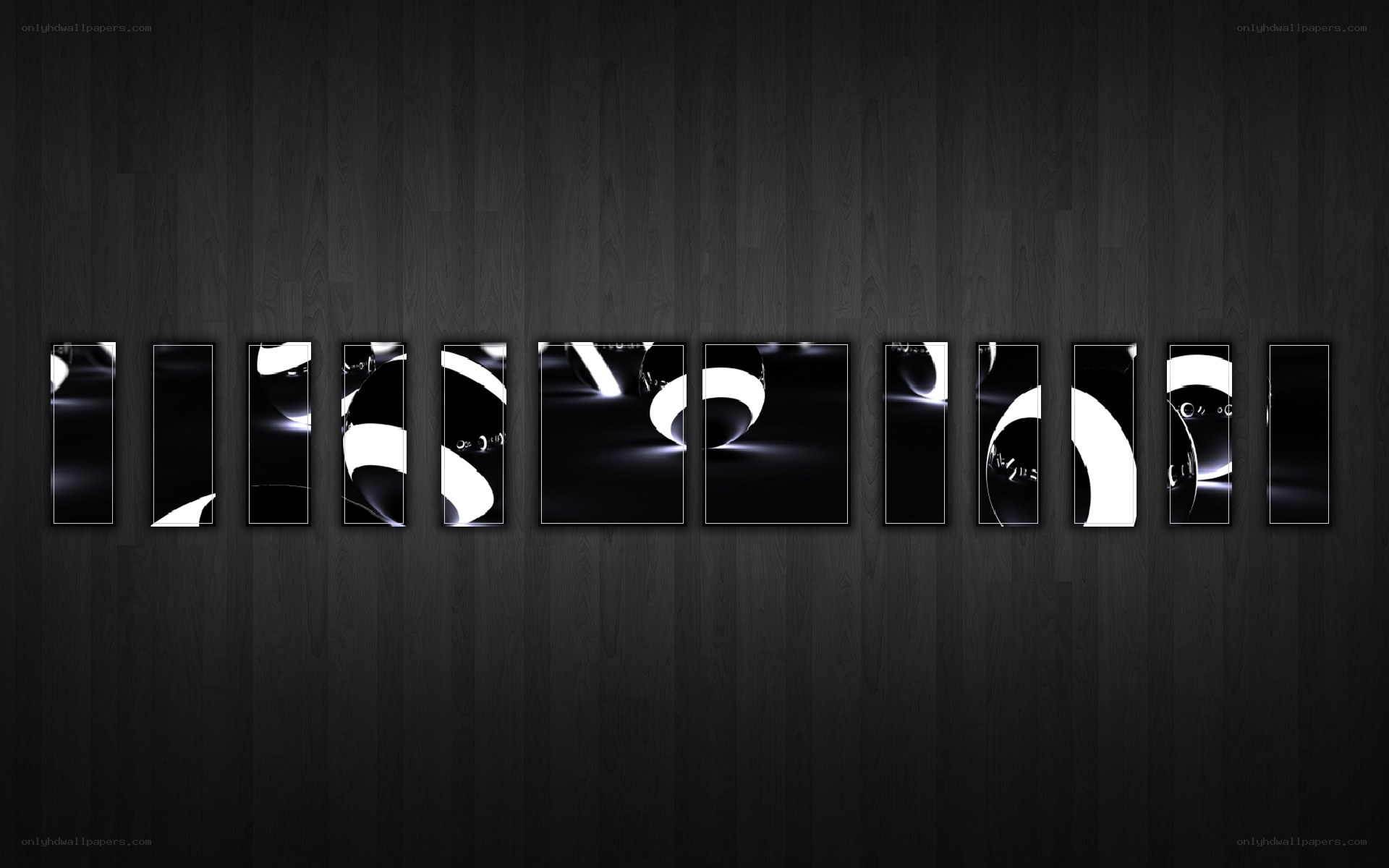 abstract light panels on wood