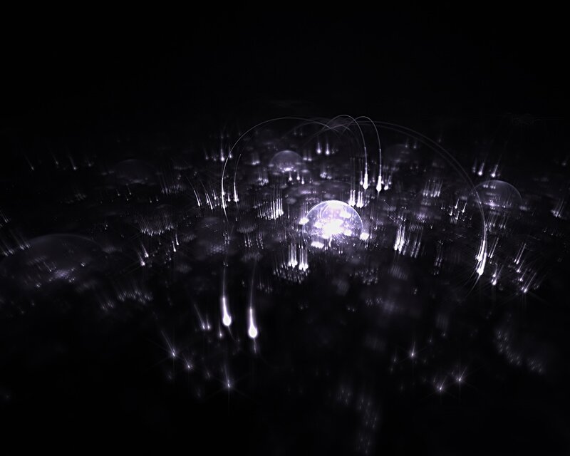 Abstract light particles