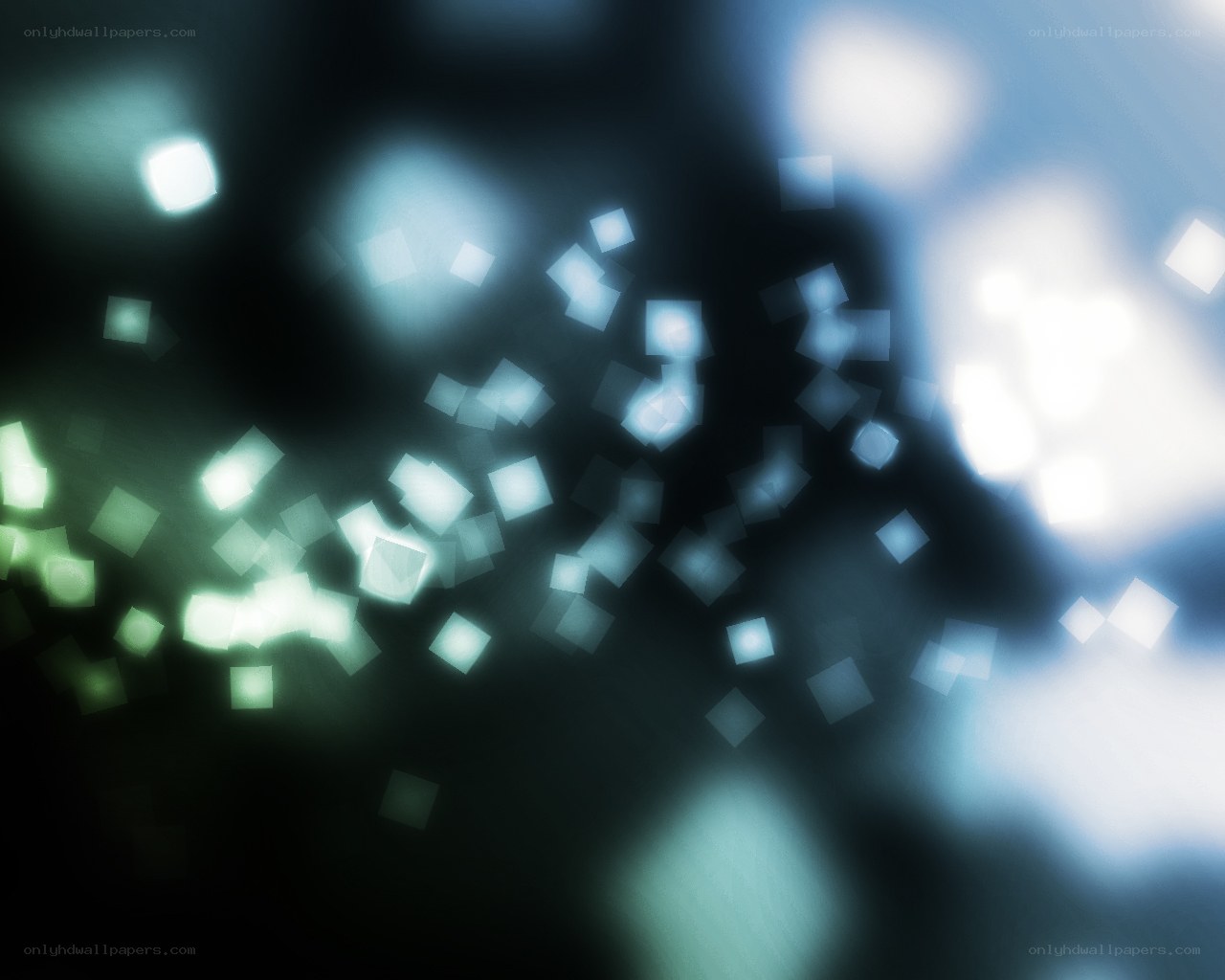 abstract light particles