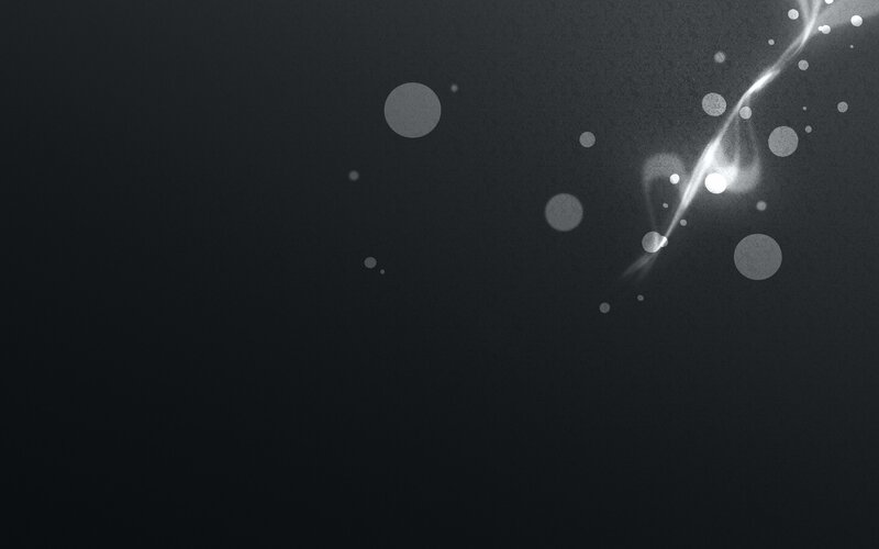 Abstract Light Particles — Black