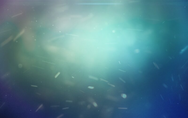 Abstract Light Particles — Blue, Ethereal, Blur