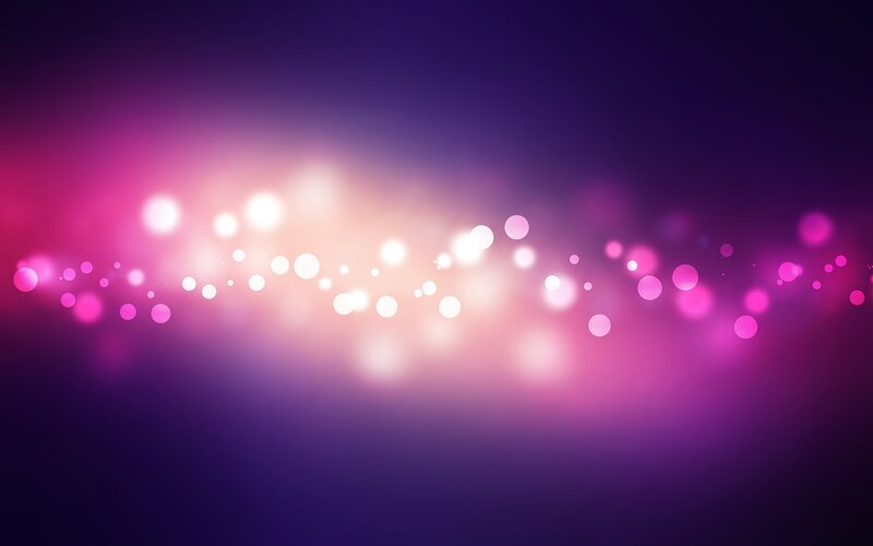 Abstract Light Particles — Purple, Dreamy, Digital Art
