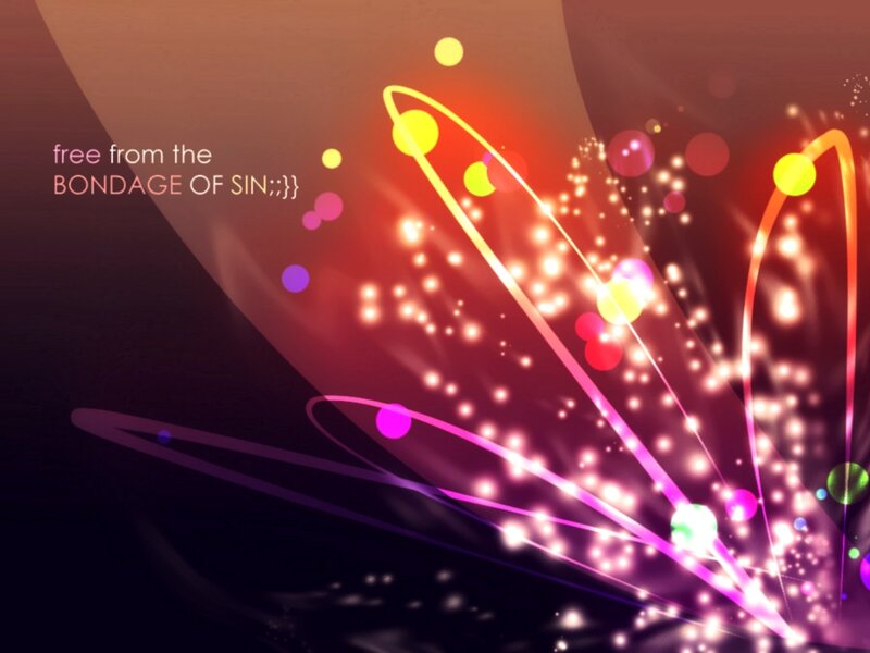 Abstract Light Particles — Purple, Energetic