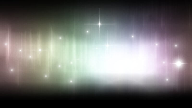 Abstract Light Particles — White