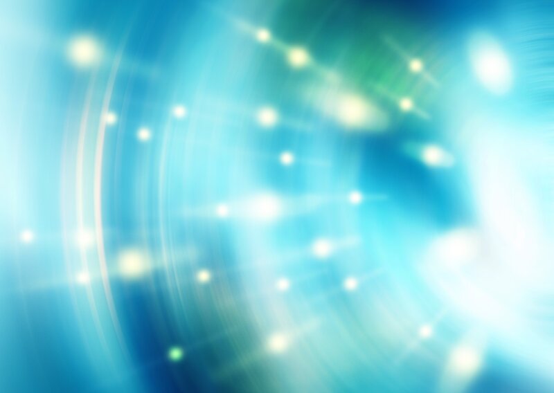 Abstract Light Pattern — Blue, Ethereal