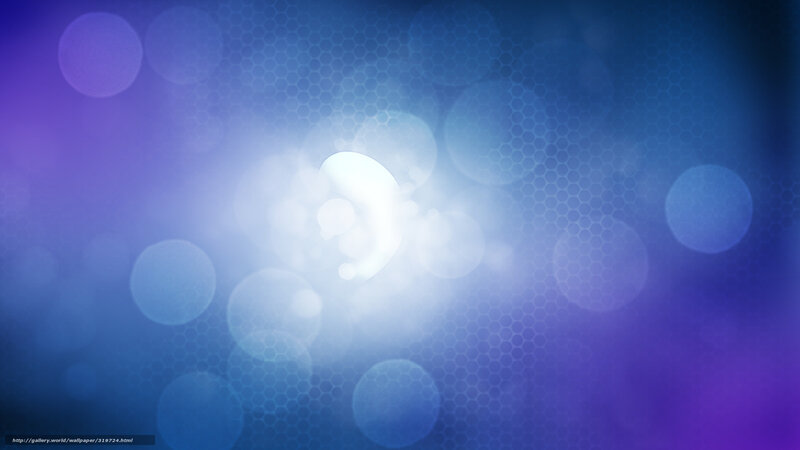 Abstract Light Pattern — Blue, Serene