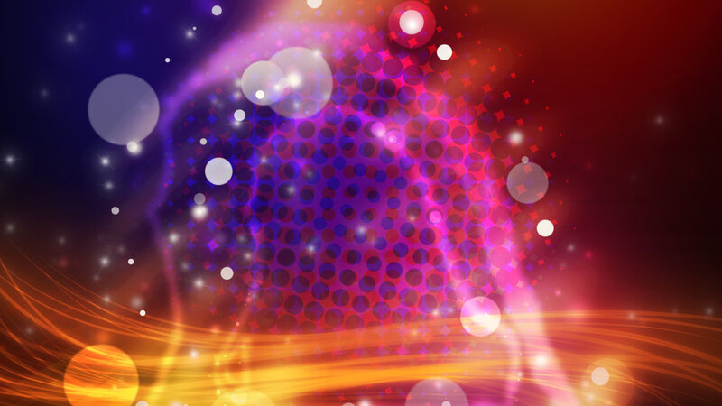 Abstract Light Pattern — Purple, Energetic