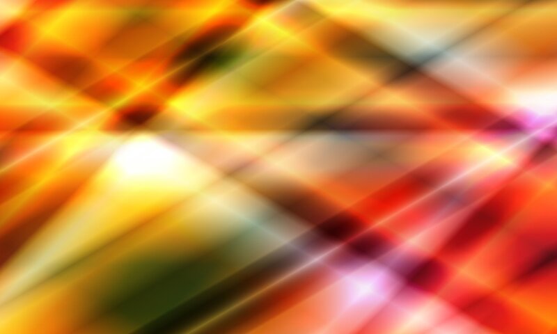 Abstract Light Pattern — Yellow