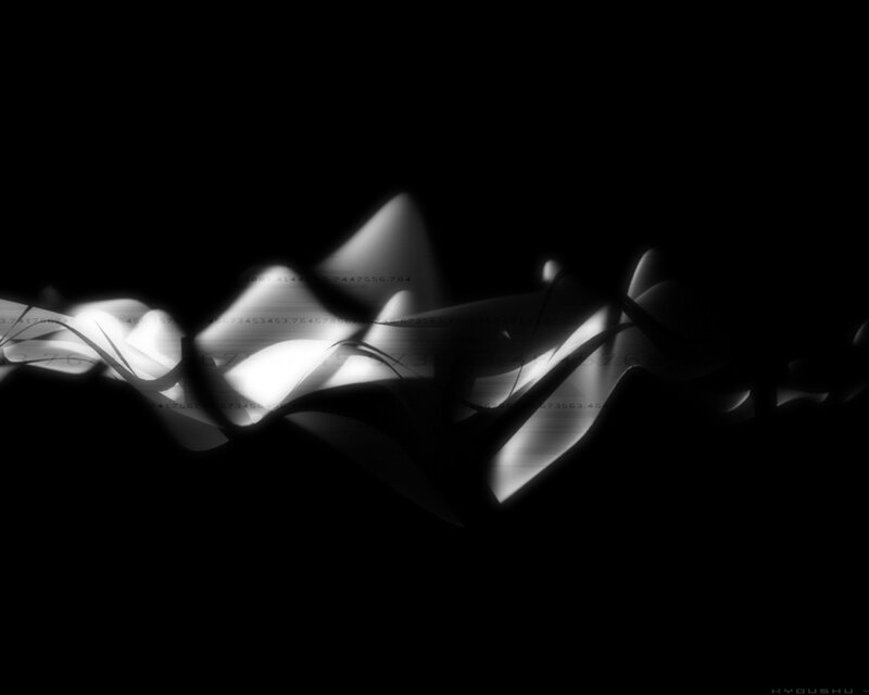 Abstract Light Patterns — Black, Dramatic, Darkness