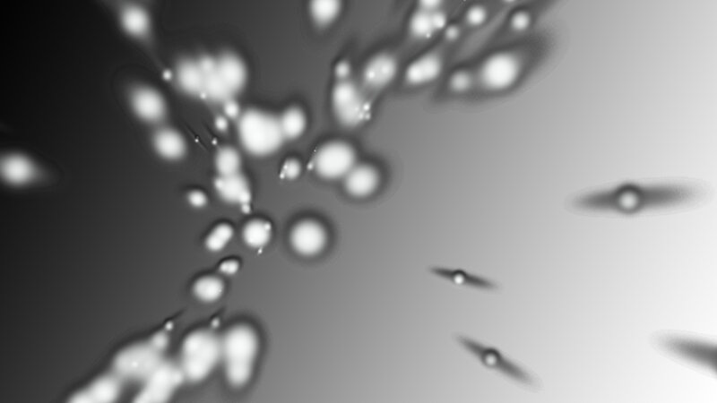 Abstract Light Patterns — Black, Neutral