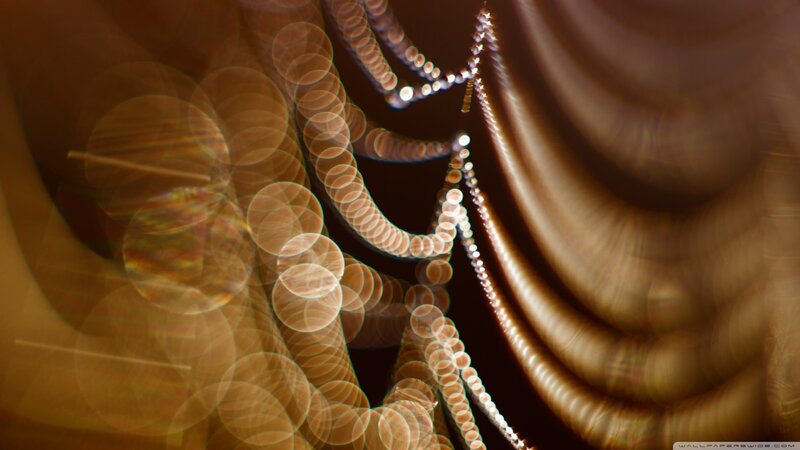 Abstract Light Patterns — Brown