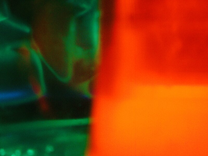 Abstract Light Patterns — Green, Vibrant