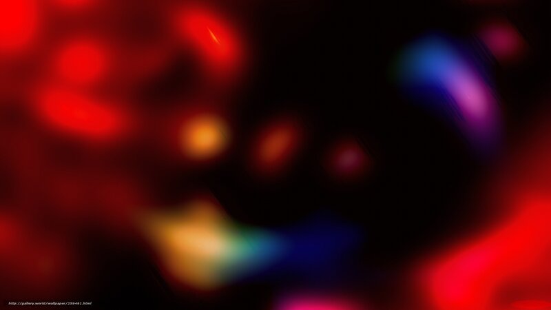 Abstract Light Patterns — Red, Dark
