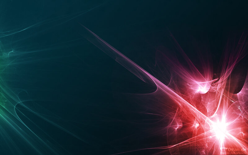 Abstract Light Patterns — Red, Dramatic