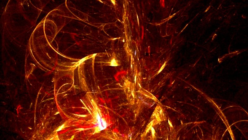 Abstract Light Patterns — Red, Dynamic