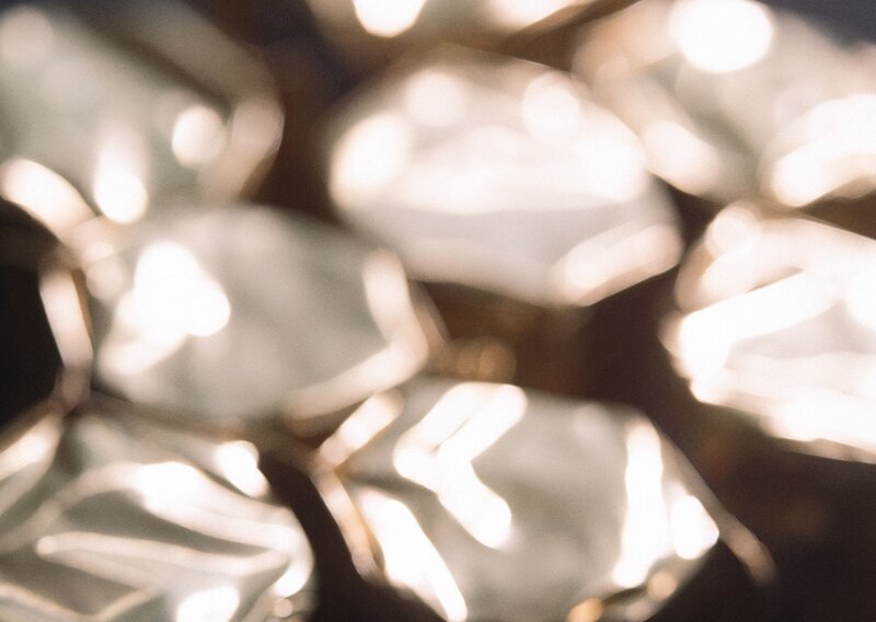 Abstract Light Patterns — White, Dreamy