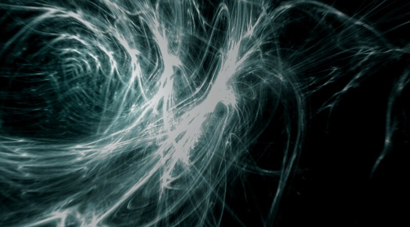 Abstract Light Patterns — White, Dynamic