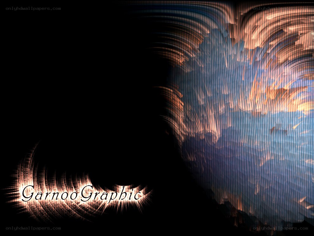 Abstract light patterns with watermark