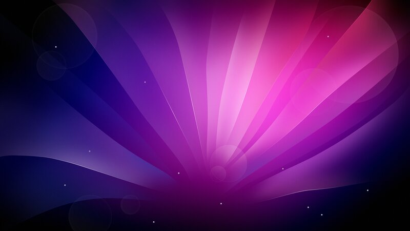 Abstract Light Rays — Purple, Serene