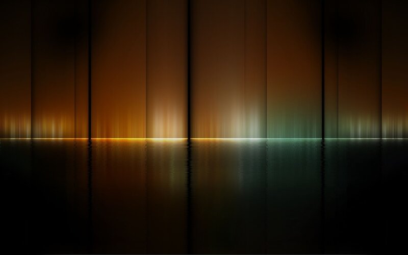 Abstract Light Reflection — Brown