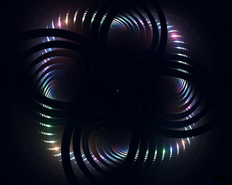 Abstract Light Rings — Black