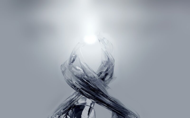 abstract light sculpture