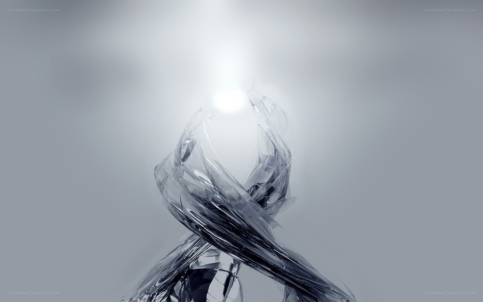 abstract light sculpture