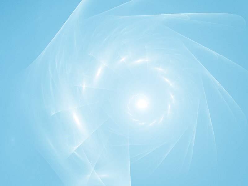 abstract light spiral
