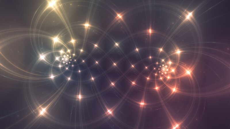Abstract Light Spirals