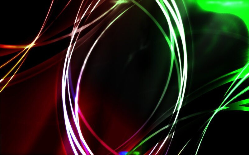 Abstract light streaks