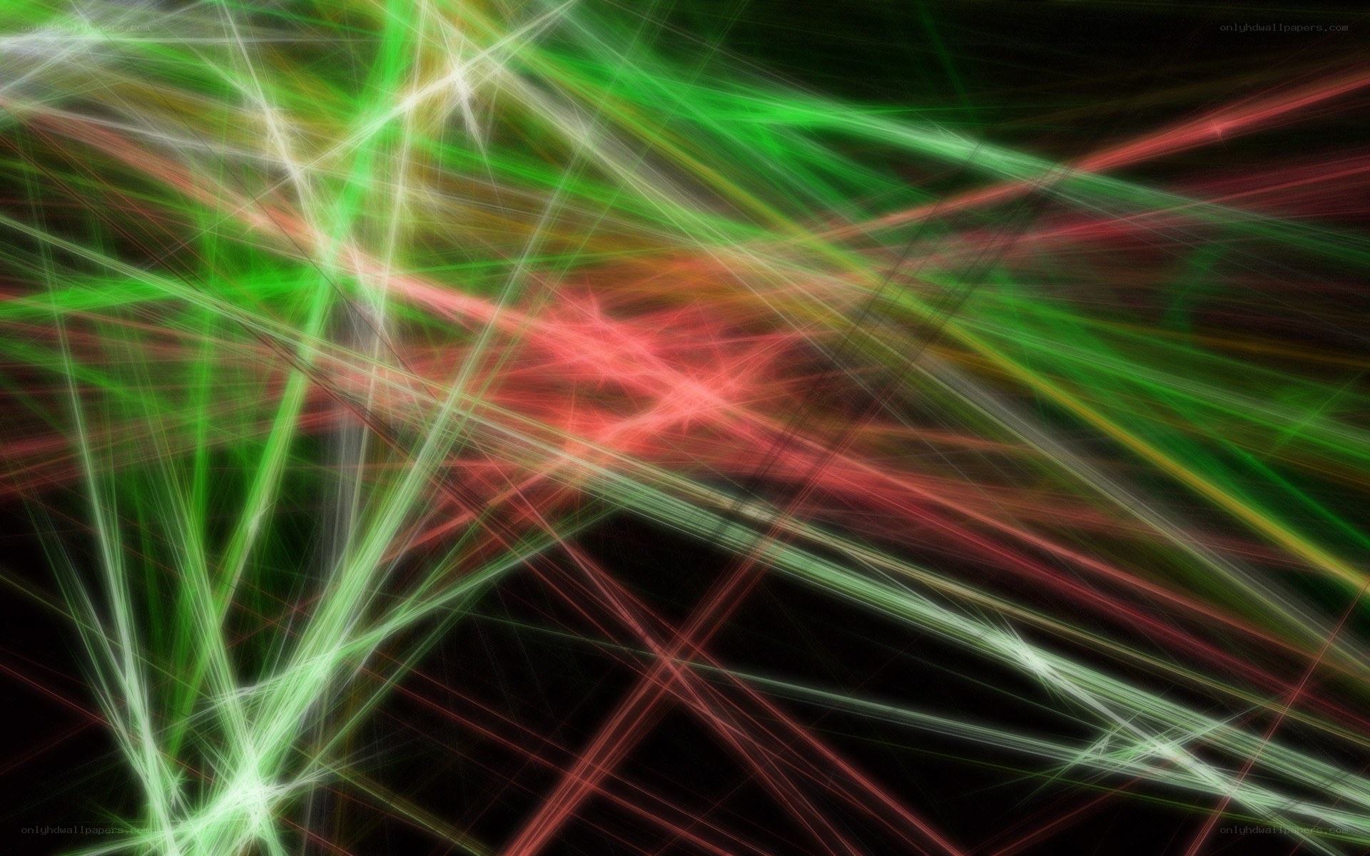 Abstract light streaks