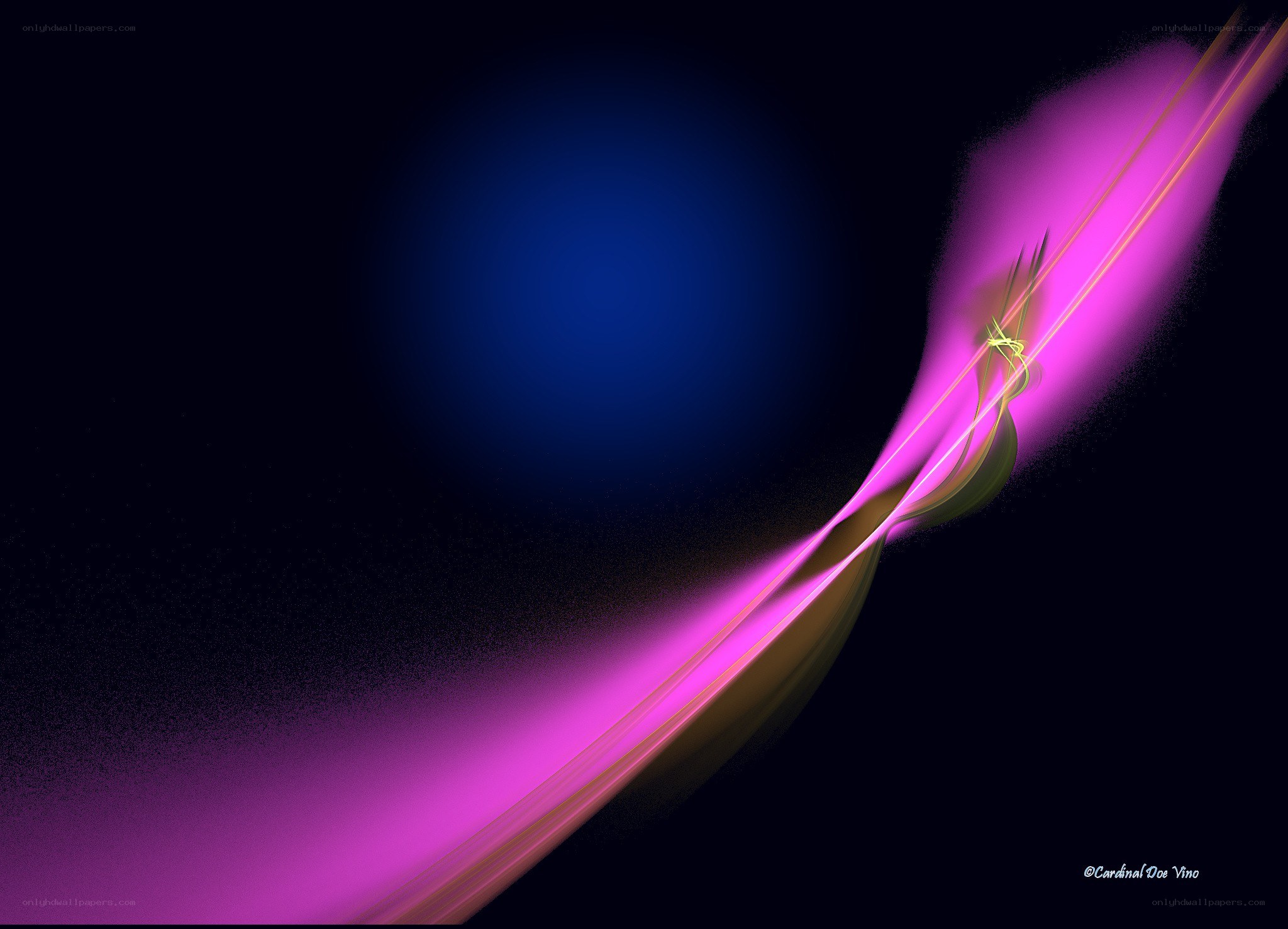 Abstract light streaks