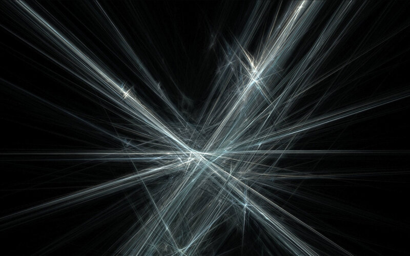 Abstract Light Streaks — Black, Dramatic, White