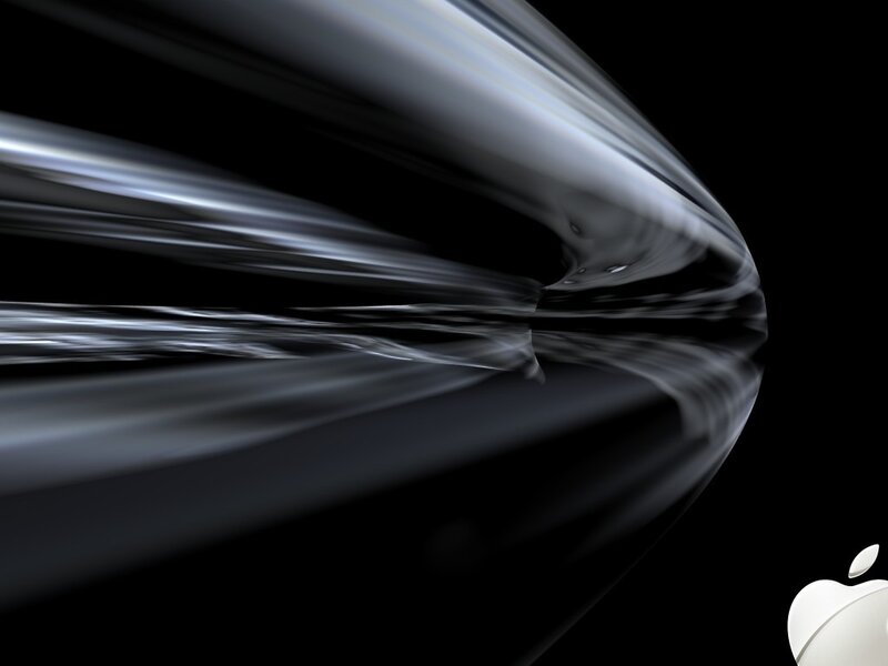 Abstract Light Streaks — Black