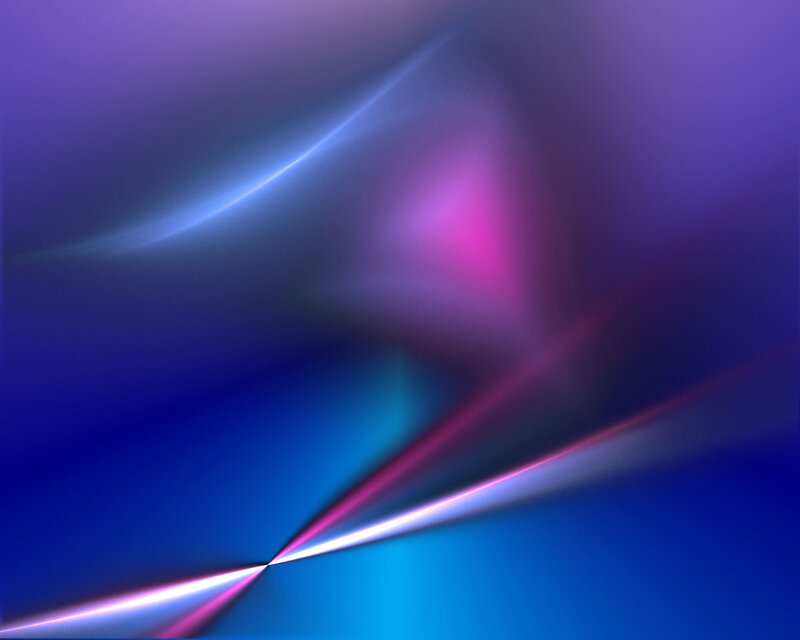 Abstract Light Streaks — Blue, Calm, Color, Glow