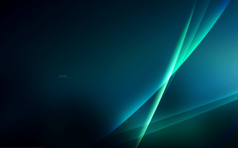 Abstract Light Streaks — Blue, Calm, Digital Art, Lines, Dark Background