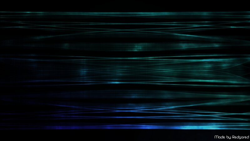 Abstract Light Streaks — Blue, Calm, Digital Art