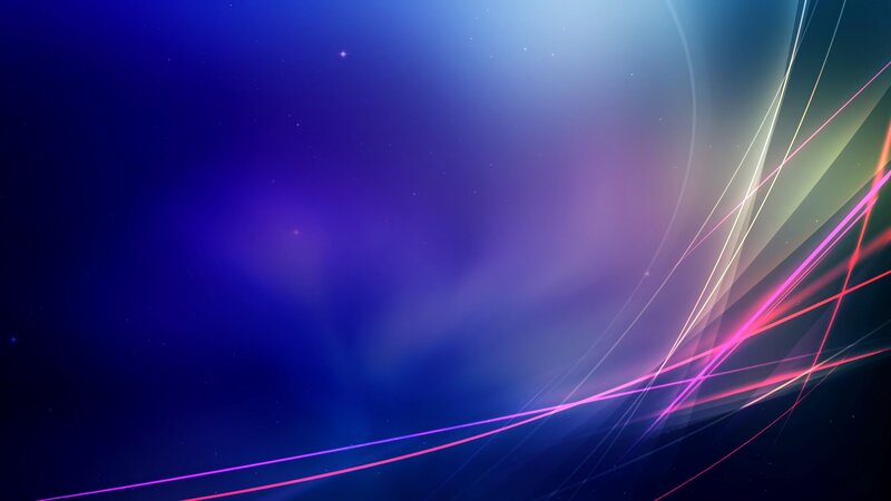 Abstract Light Streaks — Blue, Serene, Night