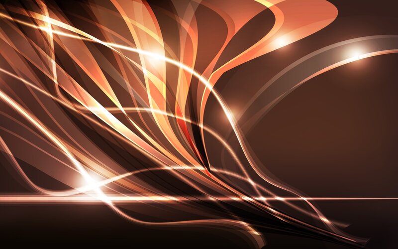 Abstract Light Streaks — Brown, Dynamic
