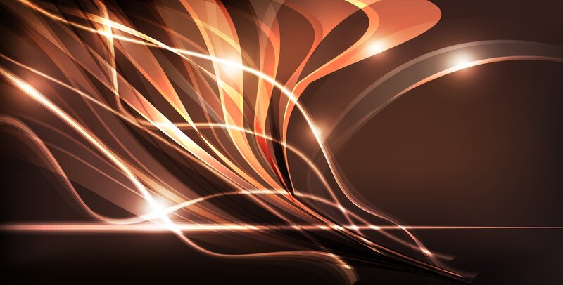Abstract Light Streaks — Brown