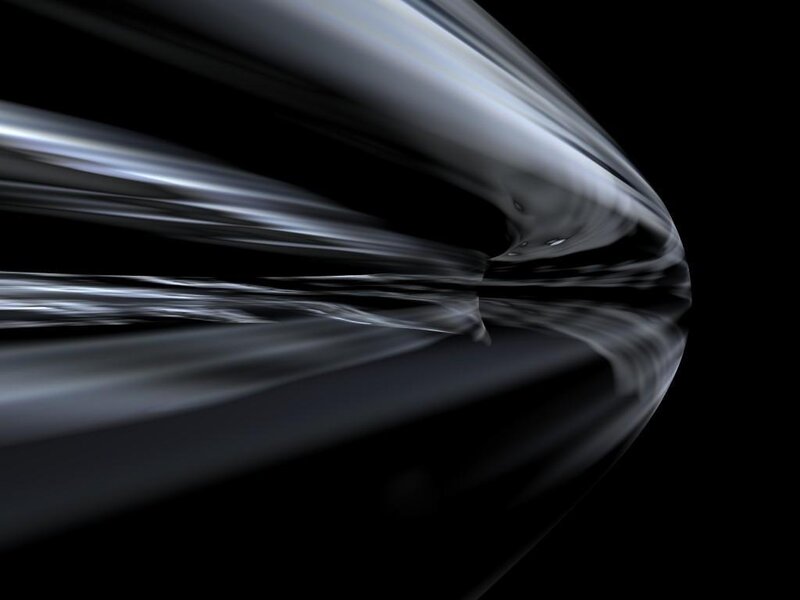 Abstract Light Streaks — Dynamic, White