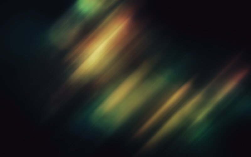 Abstract Light Streaks — Green, Dark