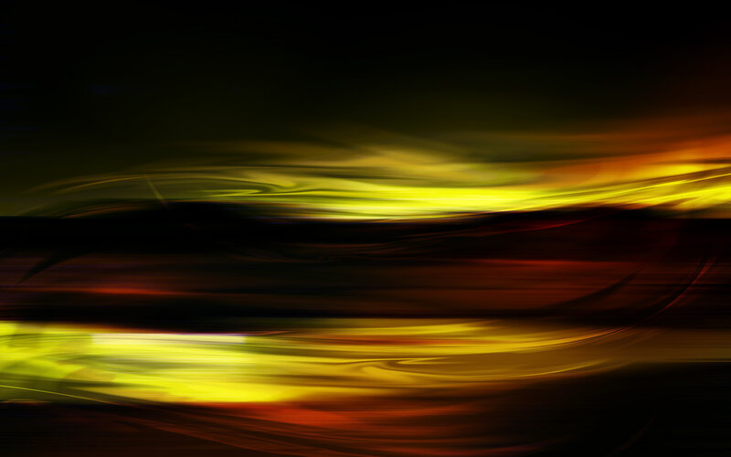 Abstract light streaks in motion