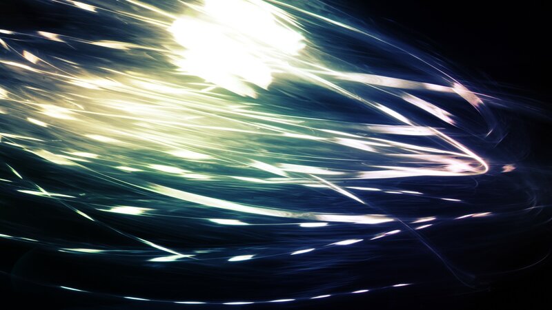 Abstract light streaks motion