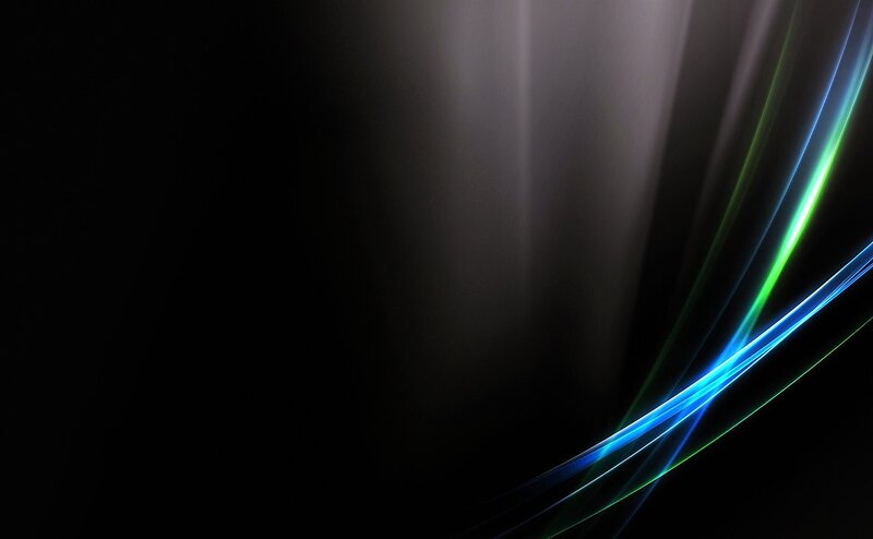 Abstract light streaks on black