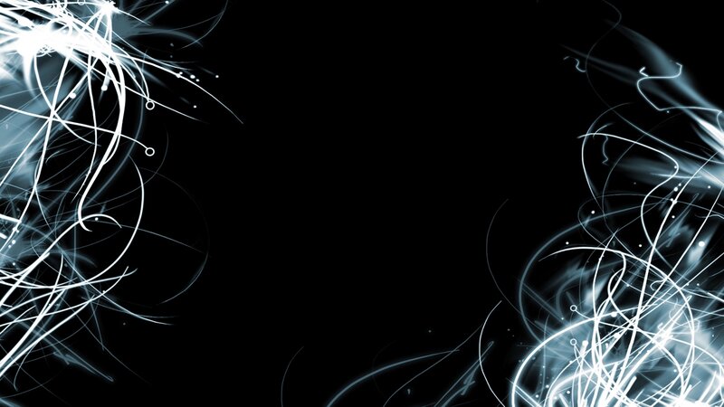 abstract light streaks on black
