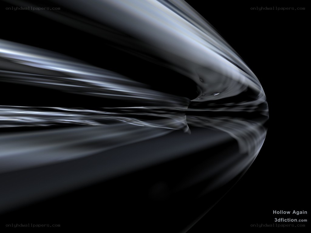 Abstract light streaks on black