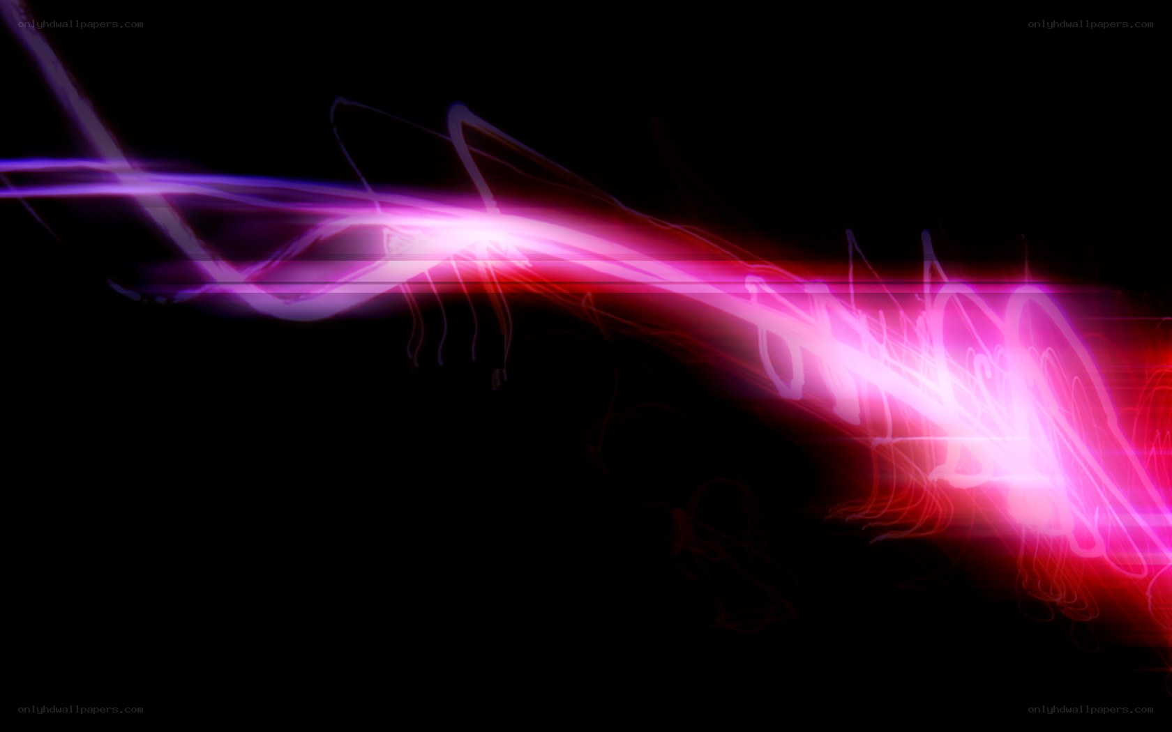 abstract light streaks on black